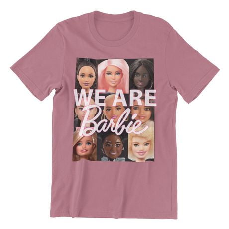 barbie Ladie's plus size Tee shirt. This short sleeve crew neck tee shirt forplus size women can