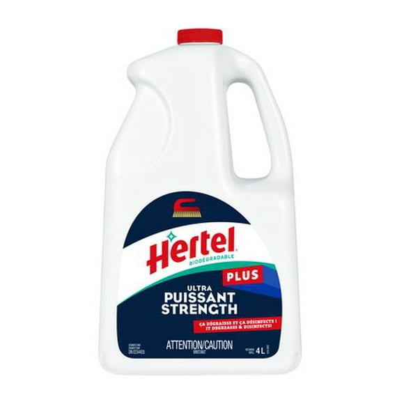 Hertel plus Disinfectant & Degreaser Fresh Scent, 4L, Degreaser, Fresh Scent