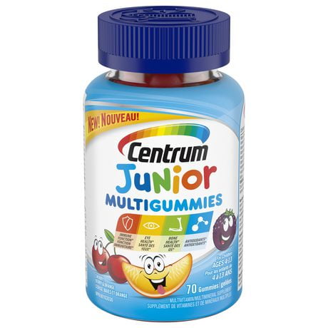 Centrum Junior MultiGummies Multivitamin/Multimineral Supplement ...