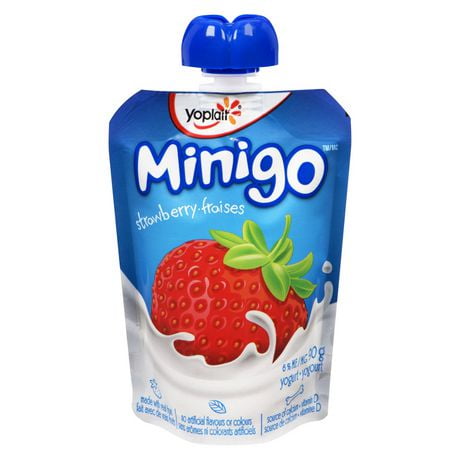 Minigo by Yoplait Yoplait Minigo Strawberry Yogurt Pouch | Walmart Canada