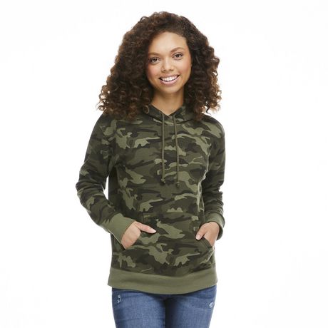 George Women's Printed Popover Fleece Hoodie | Walmart Canada