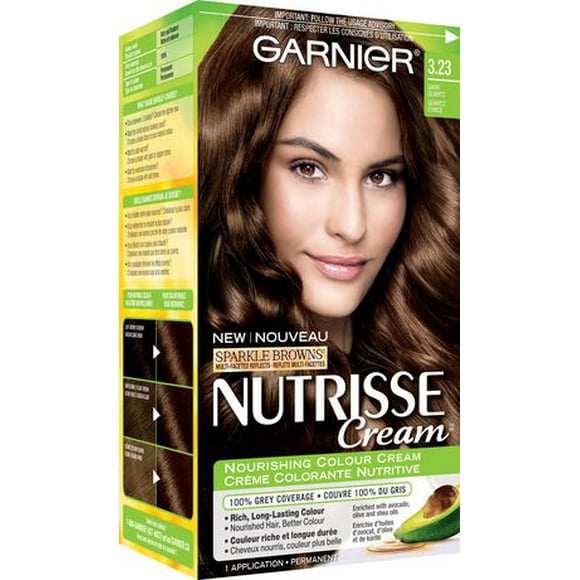 Crème colorante permanente nutritive pour cheveux Nutrisse Cream de Garnier, 1 unité 1 unité