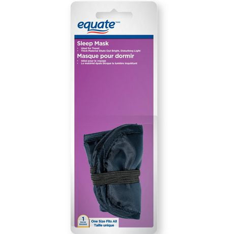 Equate Sleep Mask, 1 Mask, One Size Fits All