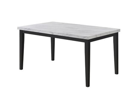 Aerys Lucky Faux Marble Top Dining Table - Walmart.ca