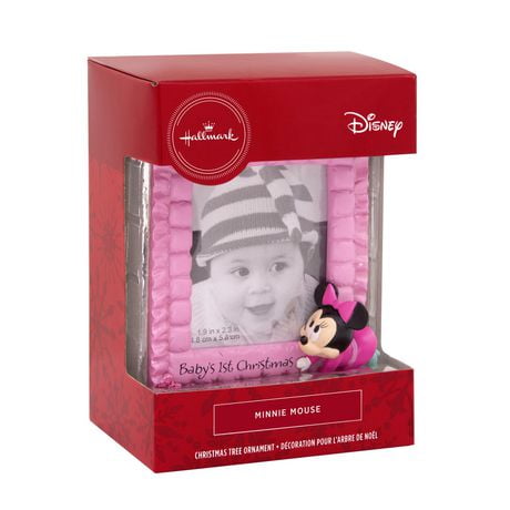 Hallmark Disney Minnie Mouse Baby S 1st Christmas 2019 Photo Frame