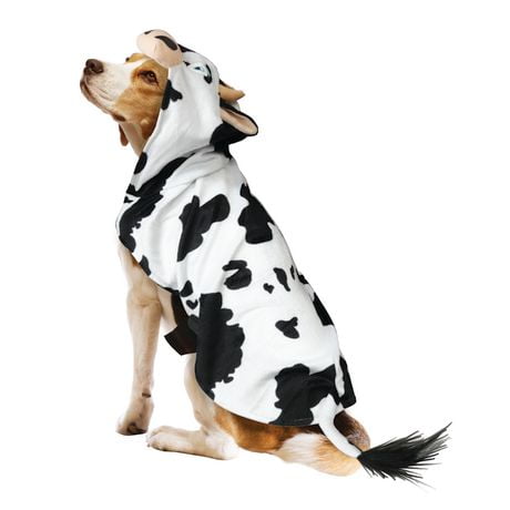 Vibrant Life Halloween Dog Costume, Cat Costume and Pet Costume: Cow, Size XS-XL
