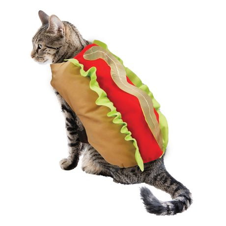 Costume d'Halloween pour chien, costume de chat et costume d'animal de compagnie: Hot Dog, taille TP-XL