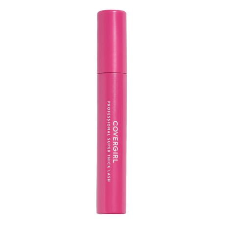 COVERGIRL Professional Super Thick Lash Mascara, bold, defined volume, separated & defines lashes, lasts all day, 100% Cruelty-Free, Thick lashes