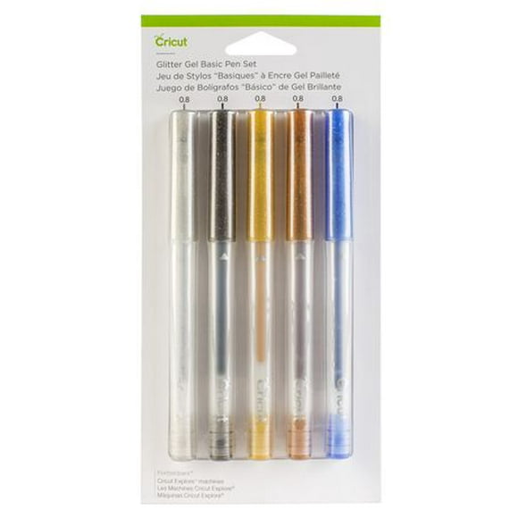 Ensemble de stylos Cricut Glitter Gel Basics