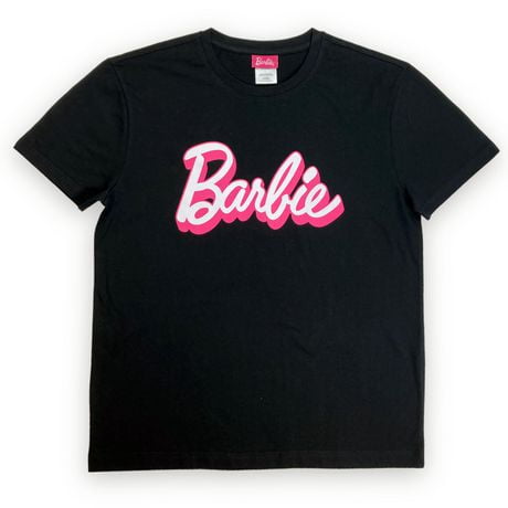 barbie Ladie's tee shirt. This short sleeve crew neck tee shirt for women can easily be worn with your favorite jeans or bottom and