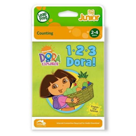 Livre Tag Junior : 1-2-3 Dora ! - Version Anglais