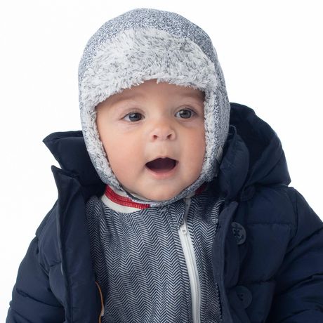 Juddlies Collection On The Go Ensemble Bonnet Et Mitaines D Hiver Pour Bebe Nourrisson Et Nouveau Ne Gris Sel Et Poivre Walmart Canada