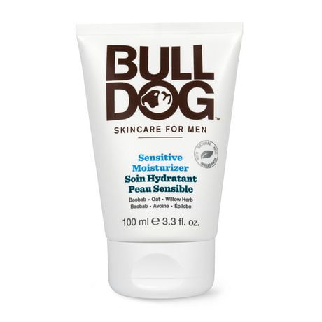 Soin hydratant pour le visage en formule pour peau sensible de marque Bulldog 100mL
