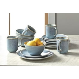 Better Homes & Gardens Loden Square White Dinnerware Set, 12