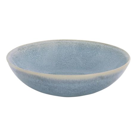 Better Homes & Gardens Blue Reactive Linette Stoneware Meal Bowl ...