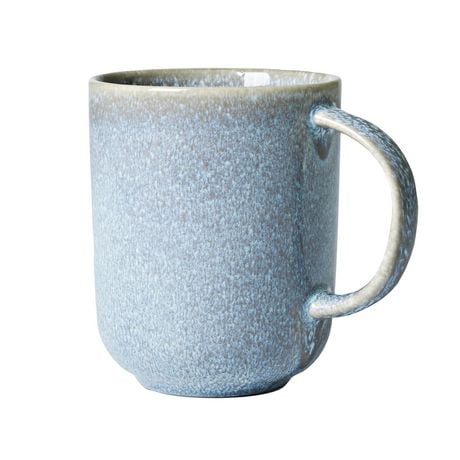 Better Homes & Gardens Linette Blue React Mug 17.3oz, BHG Linette Mug 17.3oz