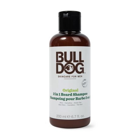 Bulldog Skincare for Men 2in1 Beard Shampoo & Conditioner, 200ml