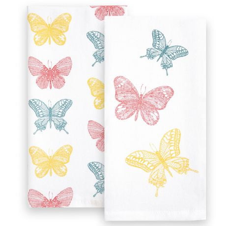 Hometrends Kitchen Towels 2 Pack Walmart Ca   6000207470673 