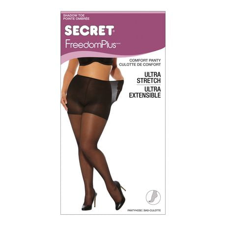 Ultra Sheer Plus Size Control Top Pantyhose