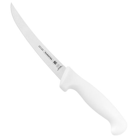 TramontinaProfessional6"BoningKnifewithStainlessSteelBladeandWhitePolypropyleneHandle