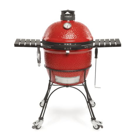 Barbecue au charbon Kamado Joe® Classic Joe II de 18 po en Blaze Red