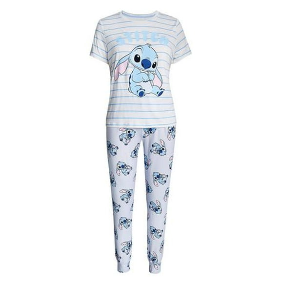 LILO & STICH Knit Sleep 2 Piece PJ set - Adults