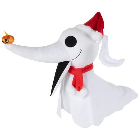 Holiday Greeter-Zero w/Santa Hat-OPP SM-Disney, Holiday Greeter-Zero w/Santa H