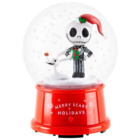 Snow Globe-4.5"-Stylized Nightmare Before Christmas-Disney