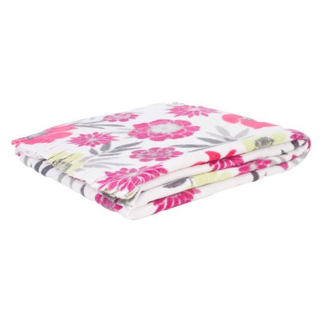 Mainstays Microfleece Throw Blanket | Walmart Canada