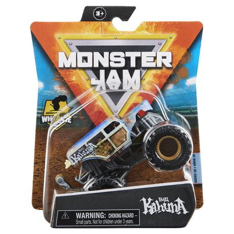 Monster Jam, Official Big Kahuna Monster Truck, Die-Cast Vehicle, Arena Favorites Series, 1:64 Scale