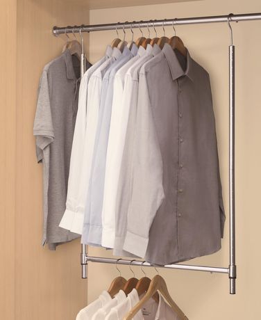 type A Prima Adjustable Freestanding Clothing Rack with Tool-Free