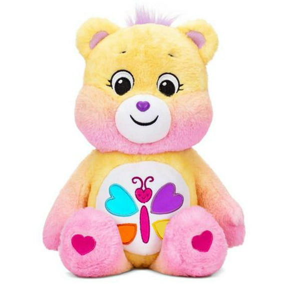 Care Bears Peluche moyenne de 35,6 cm – Ours en forme de cœur apaisant et respectueux de l'environnement Ours Cœur Calmant 14"