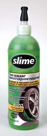 Combien de temps dure le produit d'étanchéité pour pneus Slime ?