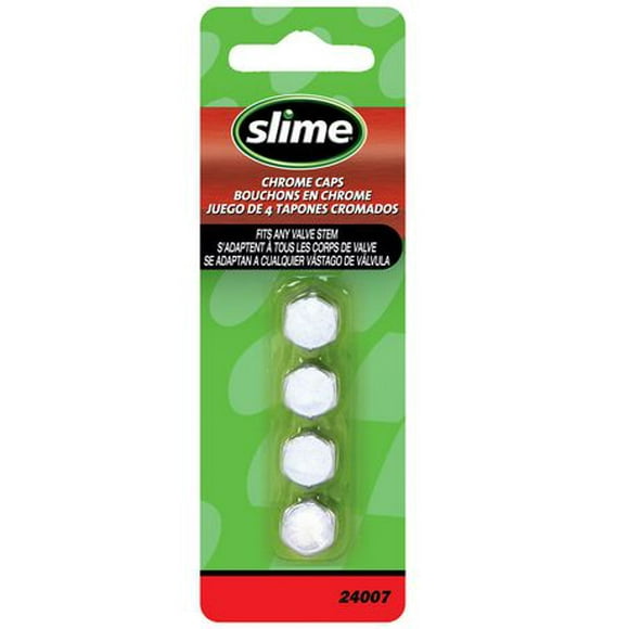 Slime Chrome Valve Caps