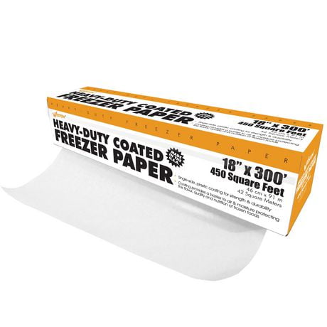 Weston Heavy-Duty Coated Freezer Paper with Cutter Box 18"x300' 83-4001-W