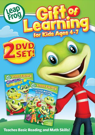 LEAPFROG GIFT OF LEARNING KIDS 4-7 2DVD SET | Walmart Canada