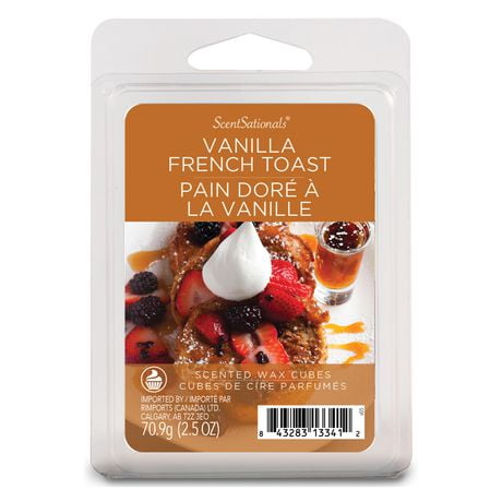 ScentSationals Scented Wax Cubes - Vanilla French Toast, 2.5 oz (70.9 g)