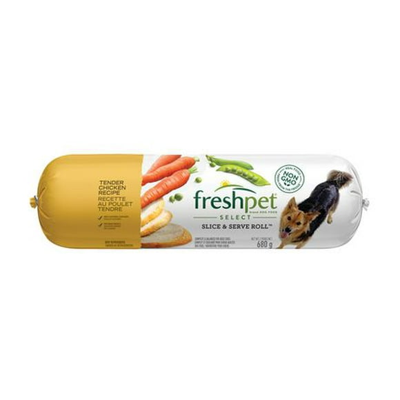 Freshpet Select Tender Chicken Vegetables & Rice Dog Food, 680 g