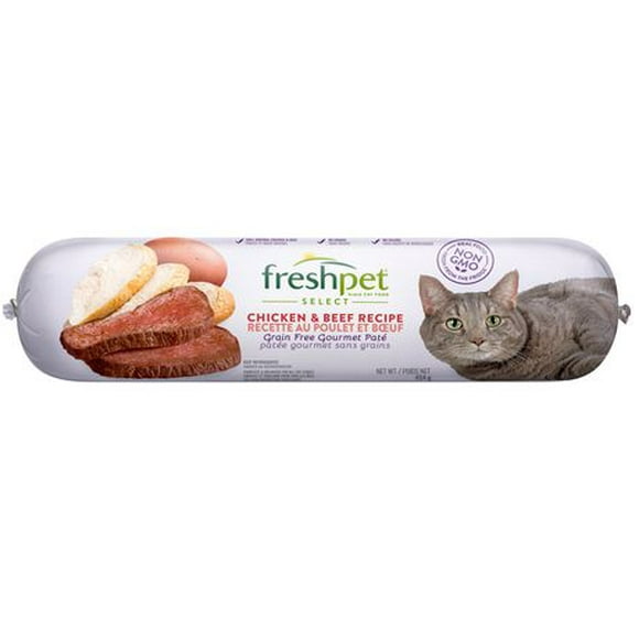 Freshpet Select Chicken & Beef CAT Food, 453 g