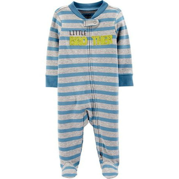 Tenue avec pyjama-grenouillère pour nouveau-né garçon Child of Mine made by Carter’s – petit frère
