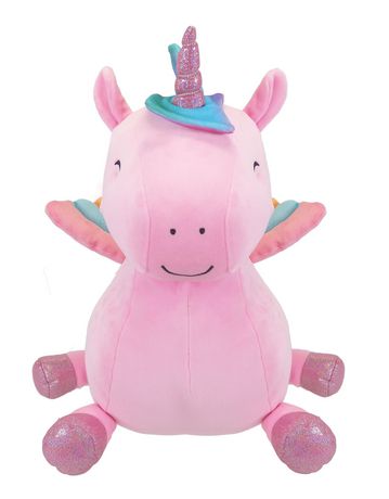 Kid Connection 16''H peluche chat gris clair Doux, lisse et