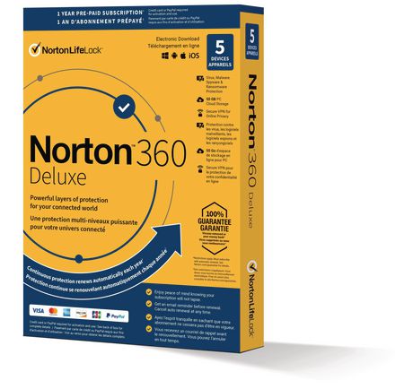 norton 5 year subscription
