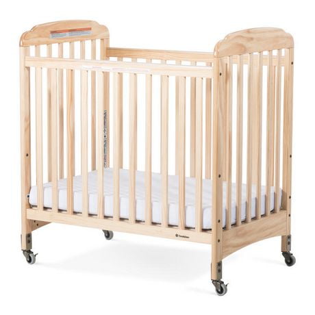 Foundations Next Gen Serenity Fixed-Side Compact Slatted Crib
