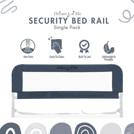 Dream On Me Mesh Security Bed Rail
