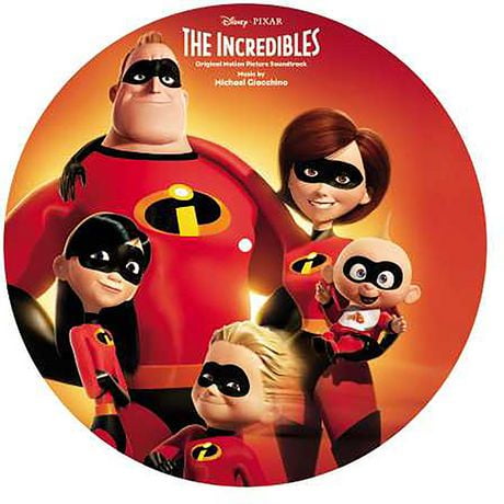 Soundtrack Picture Disk - The Incredibles (Vinyl LP)