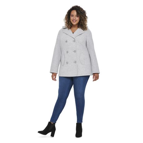 plus size pea coats canada