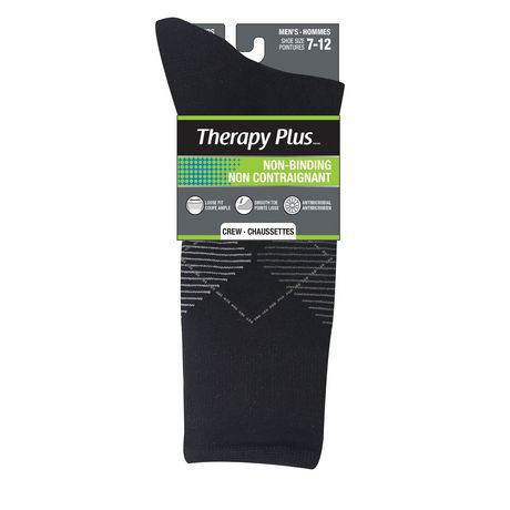 Therapy Plus® Men's 3pk Crew | Walmart Canada