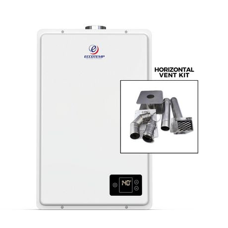 Eccotemp 20HI Indoor 6.0 GPM Natural Gas Tankless Water Heater ...