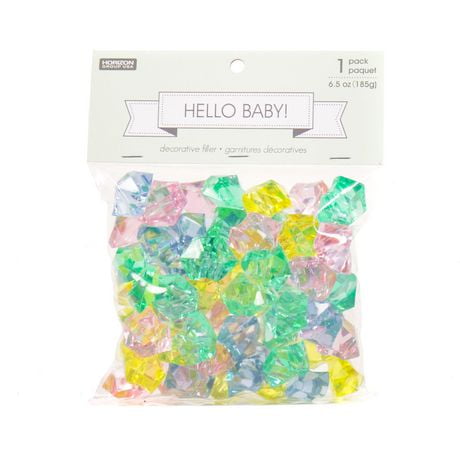 Hello Baby! Multicolor Decorative Fillers, 6.5 Oz. by Horizon Group Usa