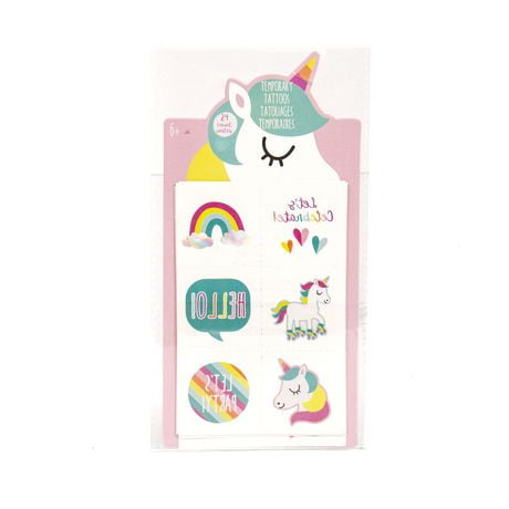 Unicorn Temporary Tattoos, 24ct. by Horizon Group USA | Walmart Canada